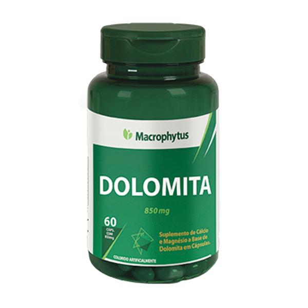 Dolomita + Calcio + Magnesio 850mg Macrophytus - 60caps