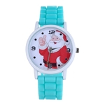 Dom assistir unisex relógio de quartzo de silicone assistir 2019 novos dos desenhos animados de Santa impresso de Natal