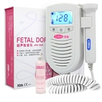 Doppler Fetal Cofoe JPD-100A Monitor Batimentos Cardíacos Bebês Sonar Ultrassom 3.0mHz Pré Natal Gestante + Gel