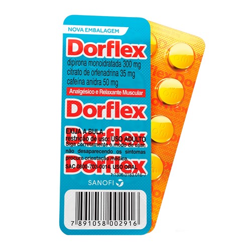 Dorflex Envelope com 10 Comprimidos