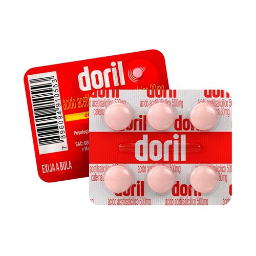 Doril Envelope com 6 Comprimidos