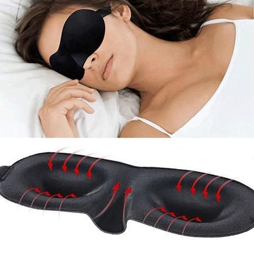 Dormindo Eye Mask Blindfold Tampões Shade Viagem Sono Aid Capa Guia de Luz