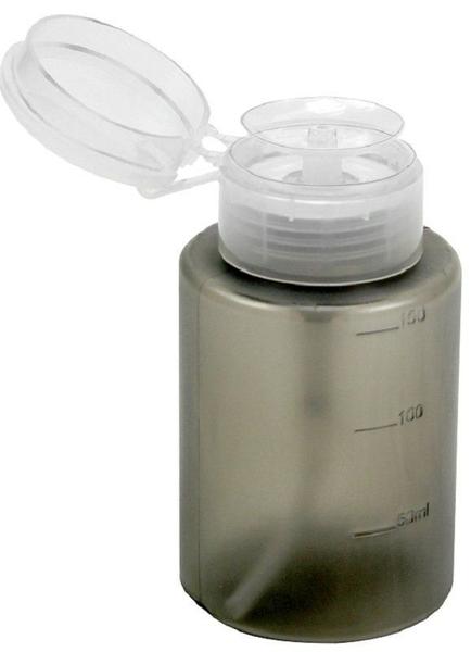 Dosador Porta Acetona Plástico Simples Fumê 150ml - Santa Clara