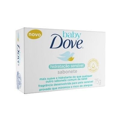 Dove Baby Hidratação Sensível Sabonete 75g (Kit C/06)