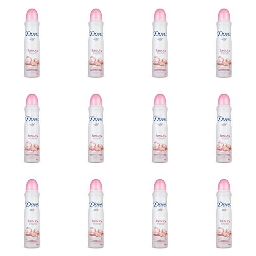 Dove Beauty Finish Desodorante Aerosol Feminino 89g (kit C/12)