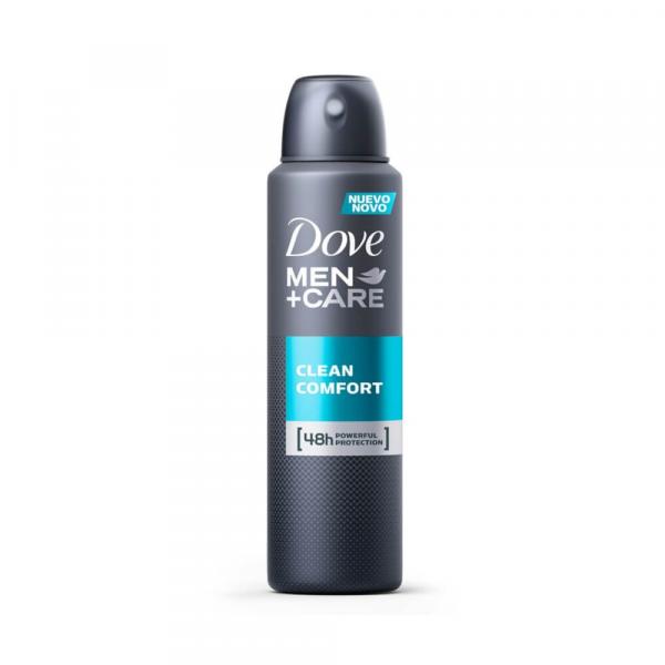 Dove Clean Comfort Desodorante Aerosol Masculino 89g