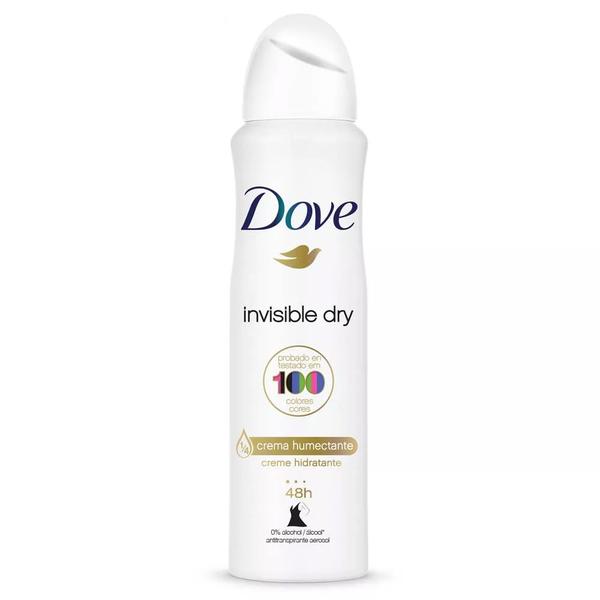 Dove Desodorante Aerosol Invisible Dry Feminino - 150ml