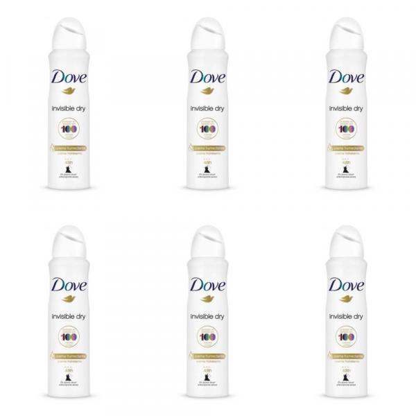 Dove Invisible Dry Desodorante Aerosol 89g (Kit C/06)