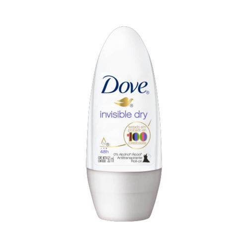 Dove Invisible Dry Desodorante Rollon Feminino 50ml