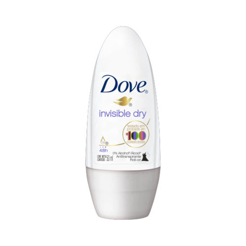 Dove Invisible Dry Desodorante Rollon Feminino 50ml