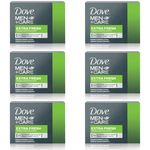 Dove Men Care Extra Fresh Sabonete 90g (kit C/06)