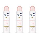 Dove Powder Soft Desodorante Aerosol Feminino 89g (kit C/03)