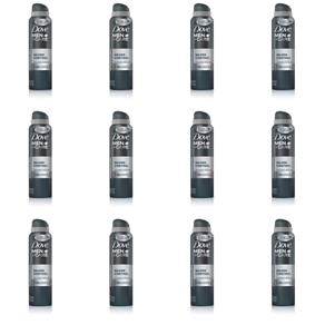 Dove Silver Control Desodorante Aerosol Masculino 89g - Kit com 12