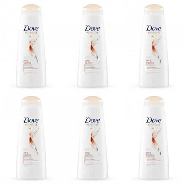 Dove Ultra Cachos Shampoo 400ml (Kit C/06)
