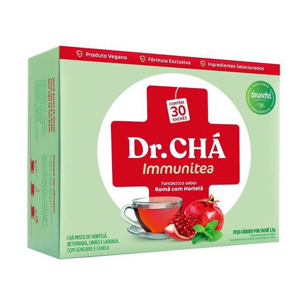 Dr. Chá IMMUNITEA Cx 30 Sachês - Desinchá