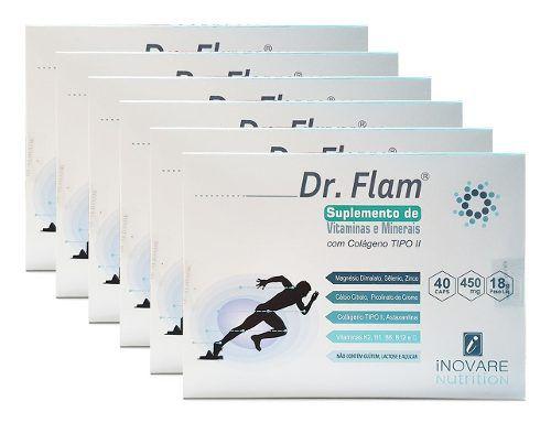 Dr Flam Remove Dores 450mg 6 X 40 Cápsulas - Inovare - Inovare Nutrition