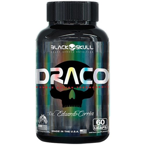 Draco 60 Caps Black Skull