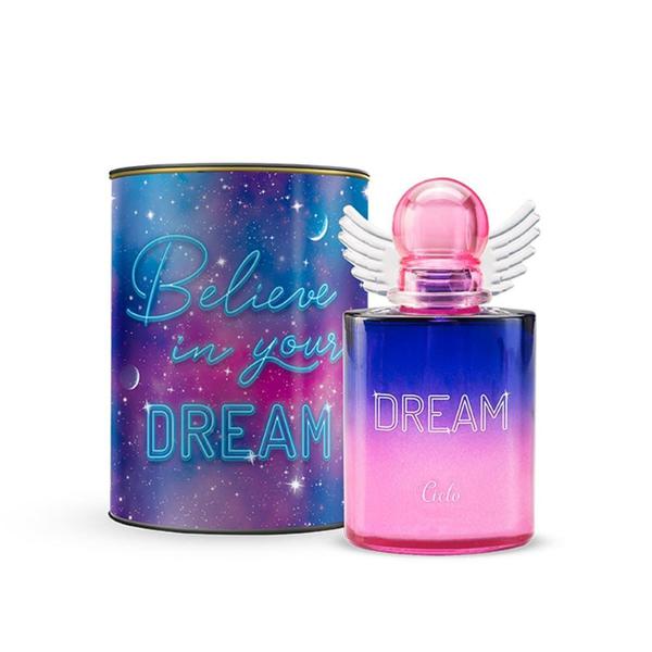 Dream Deo Colônia 100ml Edição Especial Embalagem Lata Perfume Feminino Ciclo Cosméticos