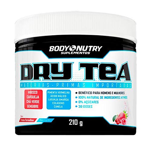 Dry Tea - 210g Frutas Vermelhas - Body Nutry, Body Nutry