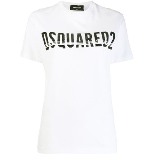 Dsquared2 Camiseta com Estampa de Logo - BRANCO