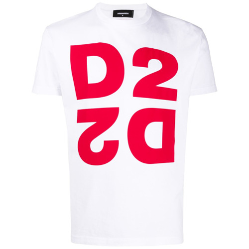 Dsquared2 Camiseta com Estampa de Logo - BRANCO