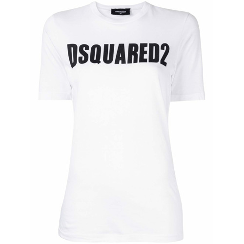 Dsquared2 Camiseta com Estampa de Logo - Branco