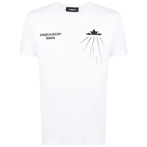 Dsquared2 Camiseta com Estampa de Nuvem - Branco