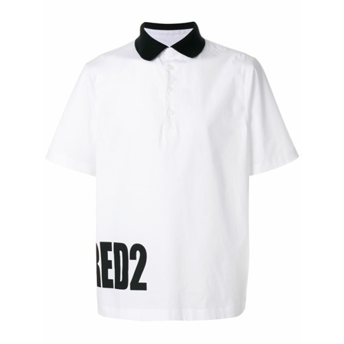 Dsquared2 Camiseta com Logo Estampado - Branco