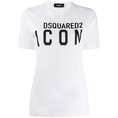 Dsquared2 Camiseta com Logo Icon - BRANCO