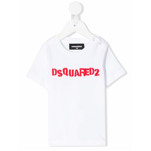 Dsquared2 Kids Camiseta com Logo - Branco