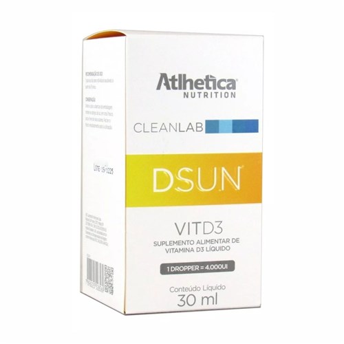 Dsun Vitamina D3 30Ml - Atlhetica
