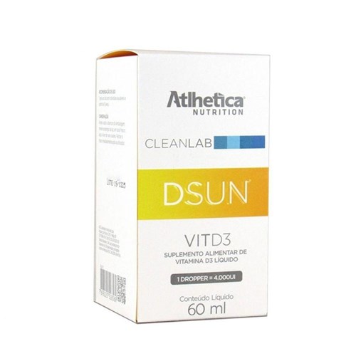Dsun Vitamina D3 60Ml - Atlhetica