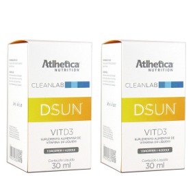 DSUN VITD3 Cleanlab 30ml - Atlhetica Nutrition