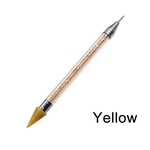 Dual-headed Prego Rhinestone Picker Wax Pen Manicure Ferramentas Pontilhando Decoração Lápis