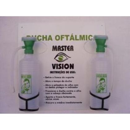 Ducha Oftalmica em Quadro Acrilico 500ml Master Vision