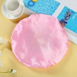 Duche Cap Duplo Lay Waterproof Thicken Dustproof Prevent lampblack Silk-como adultos tampão