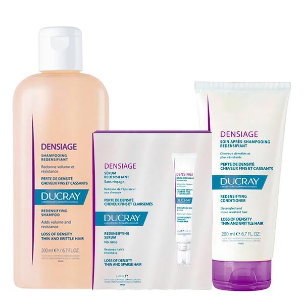 Ducray Densiage Kit - Sérum + Condicionador + Shampoo