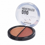 Duo Highlighter Glow 4 Cores Ruby Rose