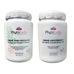Duo Phytobella Creme Algas + Lipotérmico (2x1kg) Redução de Medidas