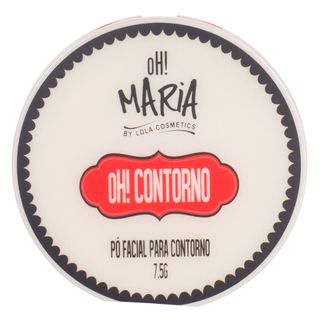 Duo Pó Facial Contorno OH! Maria By Lola Cosmetics 2 Phyna