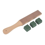 Duplo Grinding Sharpener Sided Cole Afiação Knifeboard Polimento Board Ferramenta de artesanato de couro