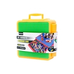 Dustproof Caixa Multifuncional Crianças para Assembléia blocos de armazenamento