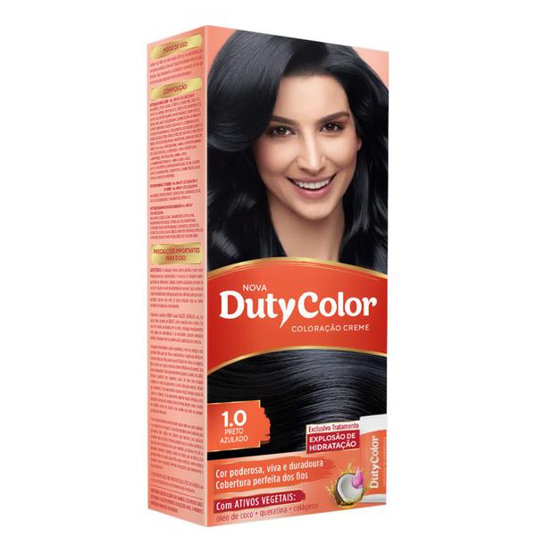 DutyColor 1.0 Preto Azulado - Coloração Permanente