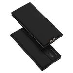 DUX Ducis para Samsung NOTA 10 mais cor sólida Phone Case protetor de couro de atração magnética com Suporte Slot para cartão