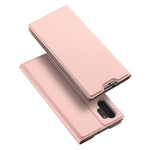 DUX Ducis para Samsung NOTA 10 mais cor sólida Magnetic couro atração Protective Case telefone com o cartão slot suporte