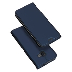 DUX Ducis para Samsung Xcover 4S cor sólida Couro atração magnética bolsa protectora com Suporte Slot para cartão