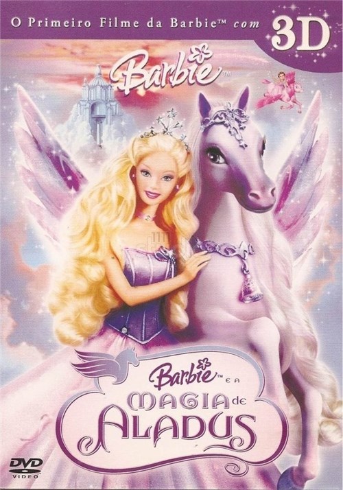 Dvd Barbie e a Magia de Aladus