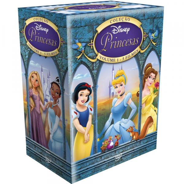 DVD Box - Coleção Princesas - Vol.1 - Disney