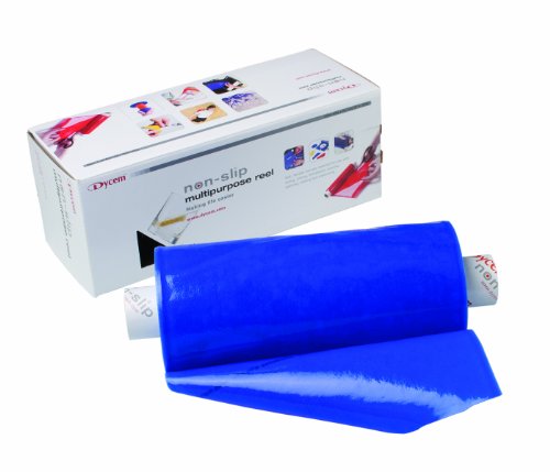 Dycem Non-slip Material, Roll, 8"x10 Yard, Blue