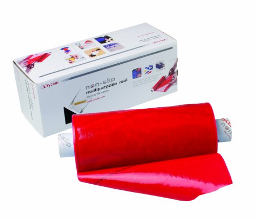 Dycem Non-slip Material, Roll, 8"x10 Yard, Red